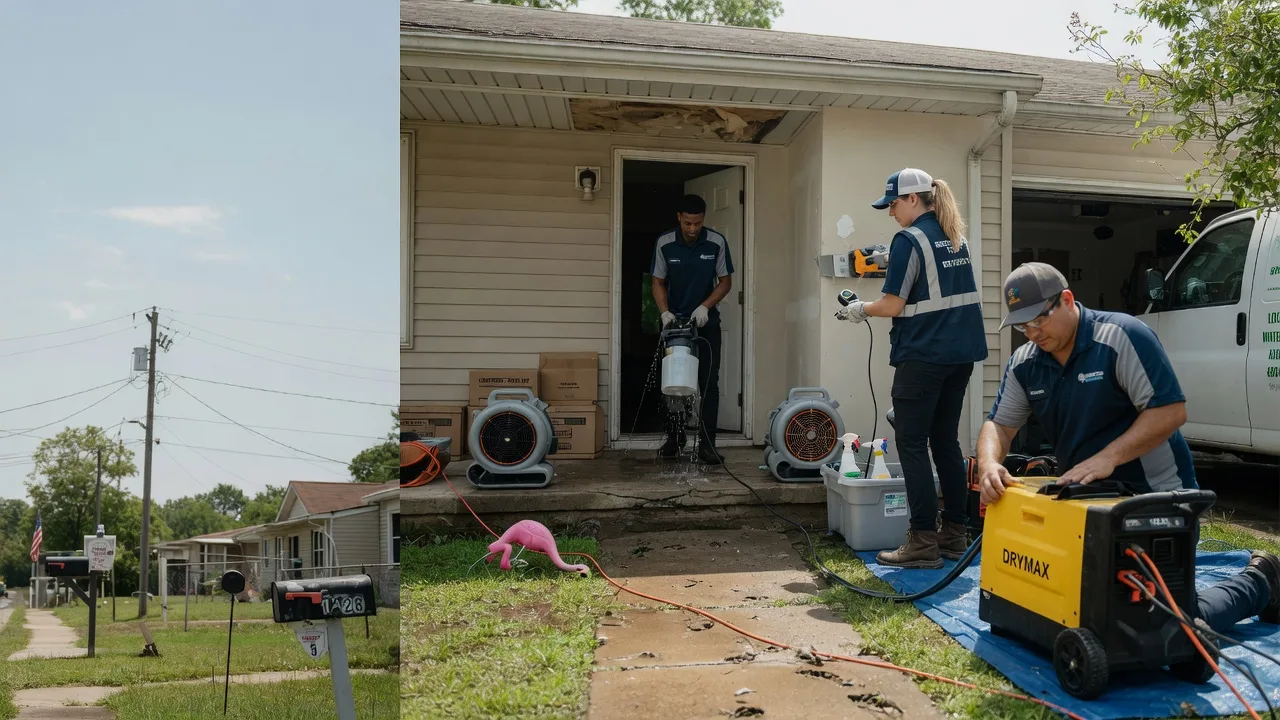 Storm Damage Water Removal in Franklinville, NC near me